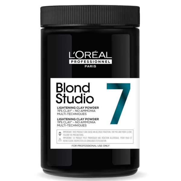 L'Oréal Professionnel Blond Studio Clay Powder 7 - 500 g