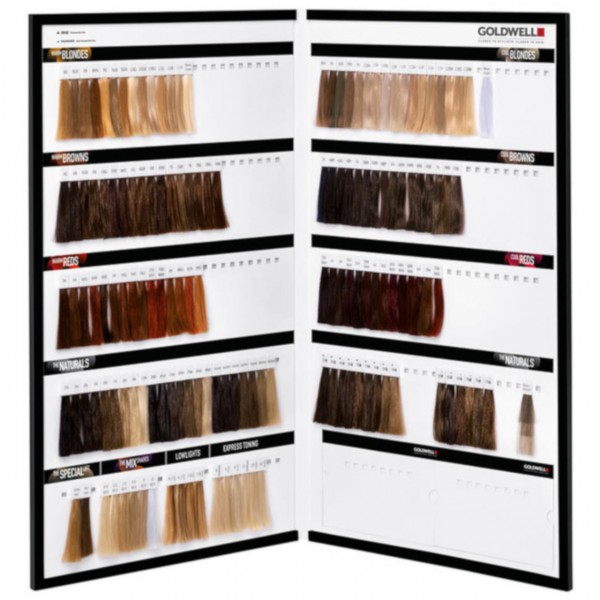 Goldwell Topchic Color Tableau, Goldwell Charte des couleurs