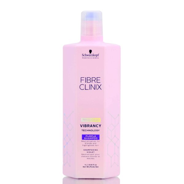 Schwarzkopf Professional FIBRE CLINIX Vibrancy Purple Shampoo 1000 ml