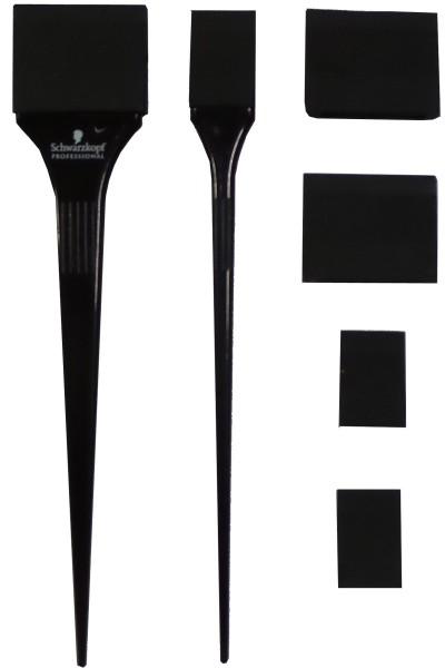 Schwarzkopf Color Silicone Brush Set, Pinsel