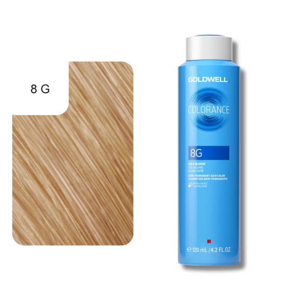 Goldwell Colorance Depot Demi Permanent Hair Color 120 ml 8G Biondo Oro