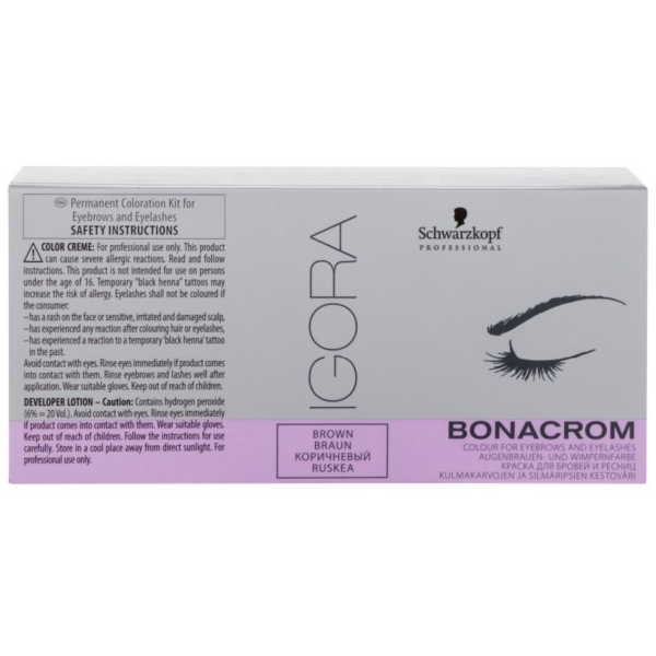 Schwarzkopf Professional IGORA BONACROM Eyebrow And Eyelash - 15 ml + 10 ml > braun