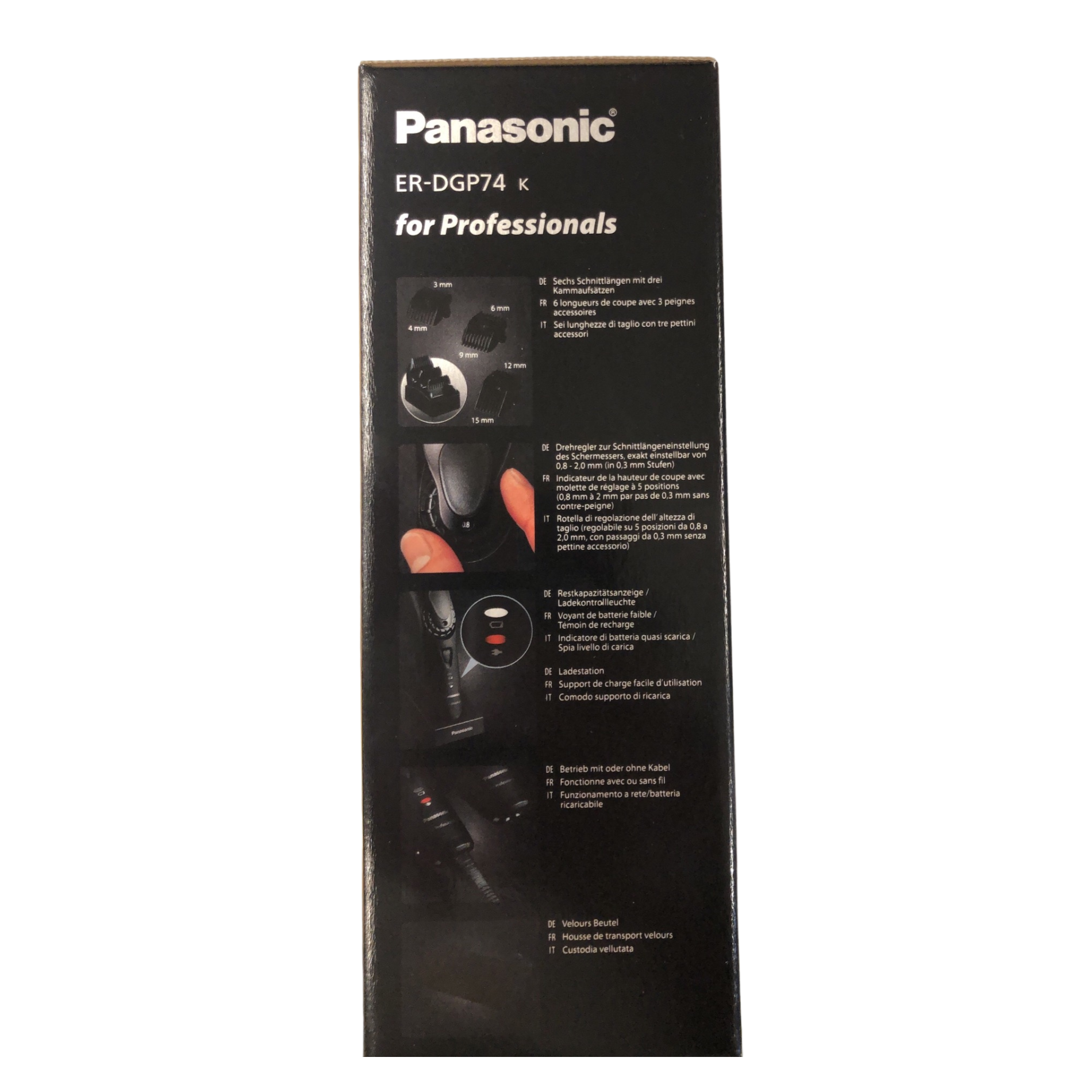Panasonic Haarschneidemaschine ER-DGP74 für Berufstätige