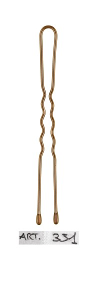 XanitaliaPro RECORD LIFE Hair Pins Corrugated - blonde & gift bag 20 pz