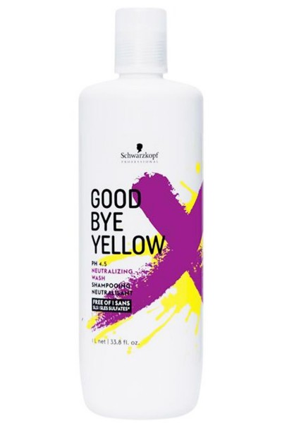 Schwarzkopf Professional GOODBYE YELLOW Shampoo Neutralizzante
