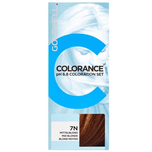 Goldwell Colorance pH 6.8 coloring kit 30ml + 60ml 7N mid bonde