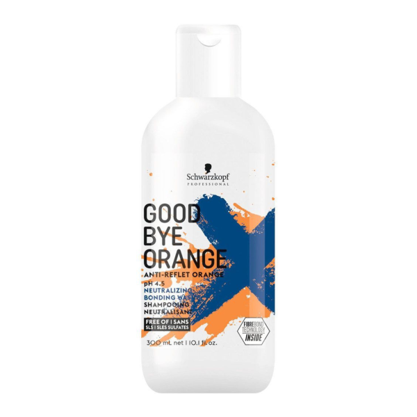 Schwarzkopf Professional GOODBYE ORANGE Shampooing Neutralisant - 300 ml 