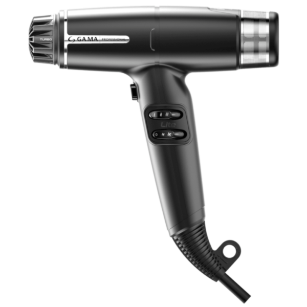 gama professional IQ Hairdryer Lite Black