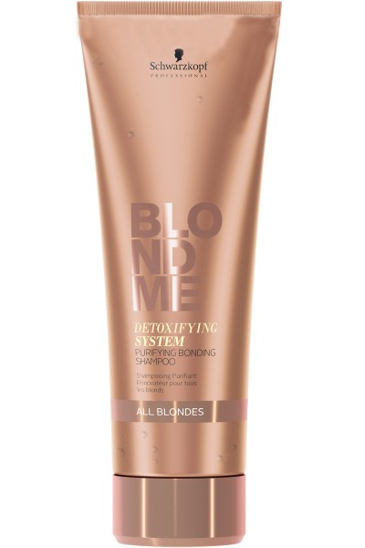 Schwarzkopf Professional BlondMe Detoxifying System Purifying Bonding Shampoo