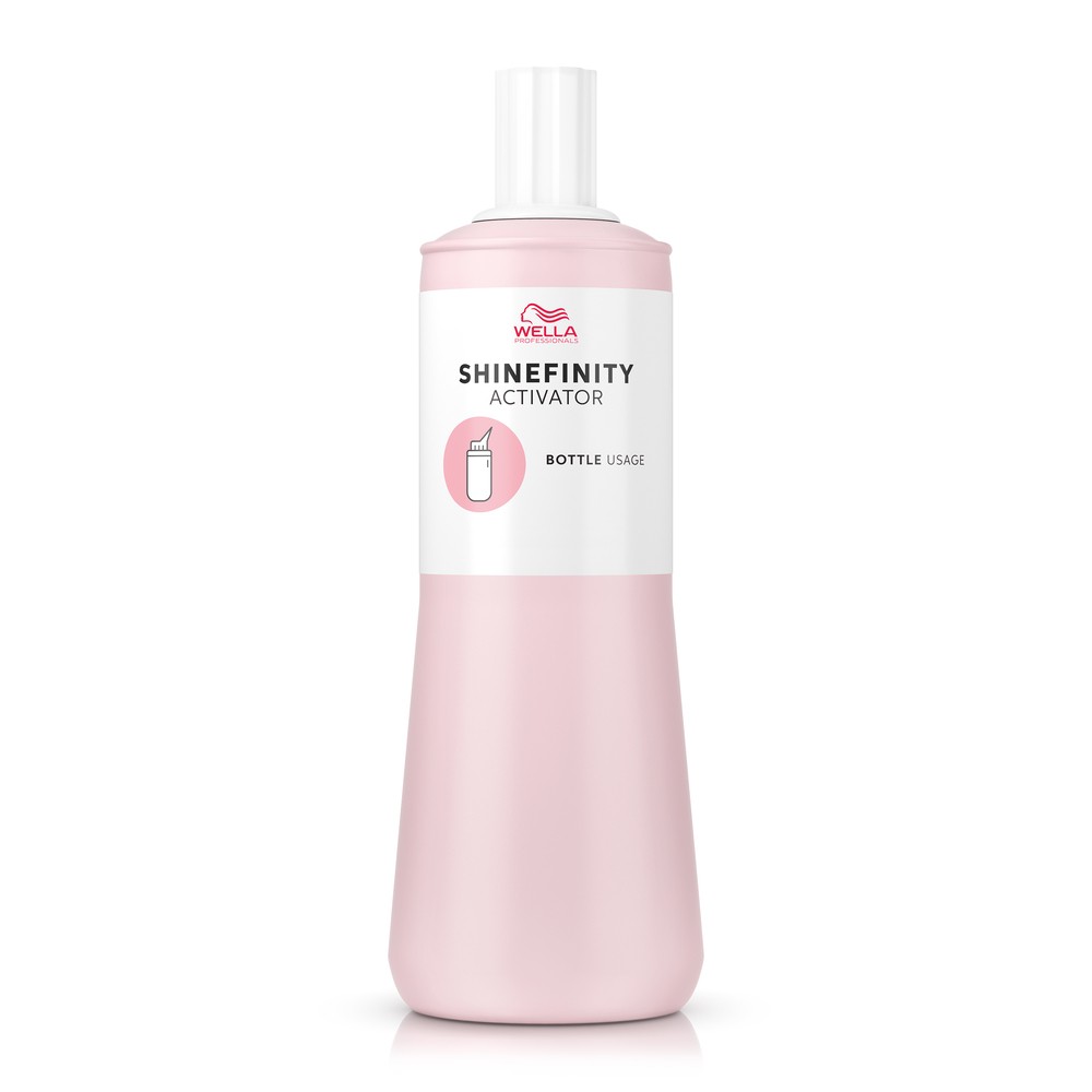 Wella Professionals Shinefinity Activator Bottle Usage