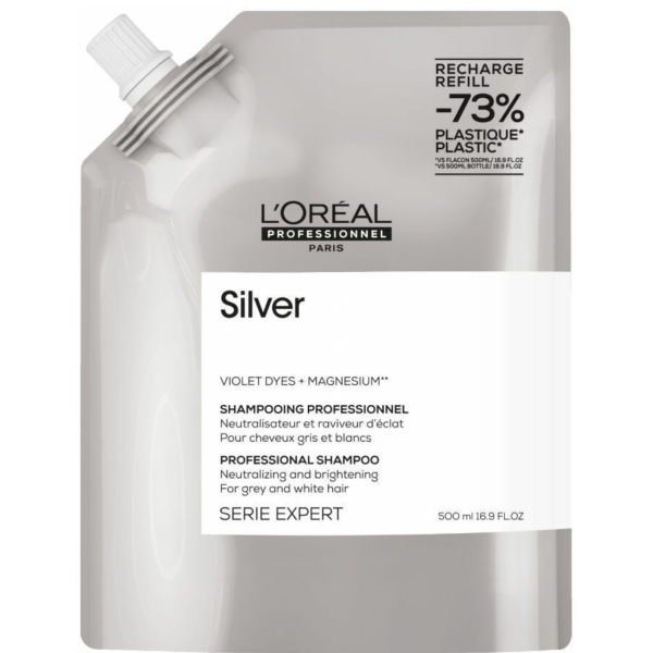 L'Oréal Professionnel Silver Shampoo Refill - 500 ml 