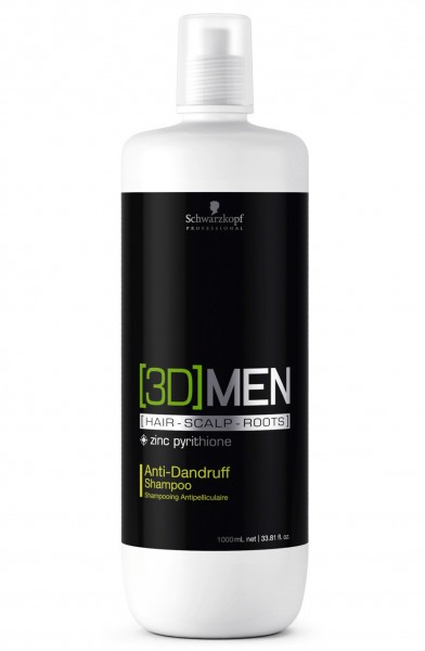 Schwarzkopf Professional 3D MEN Anti Dandruff Shampoo