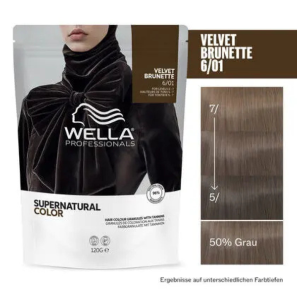 Wella Professionals Supernatural Color 6/01 Velvet Brunette