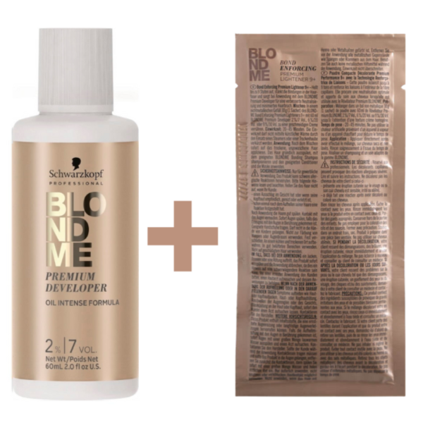 Schwarzkopf Professional BlondMe Premium Lightener 9+ & Developer