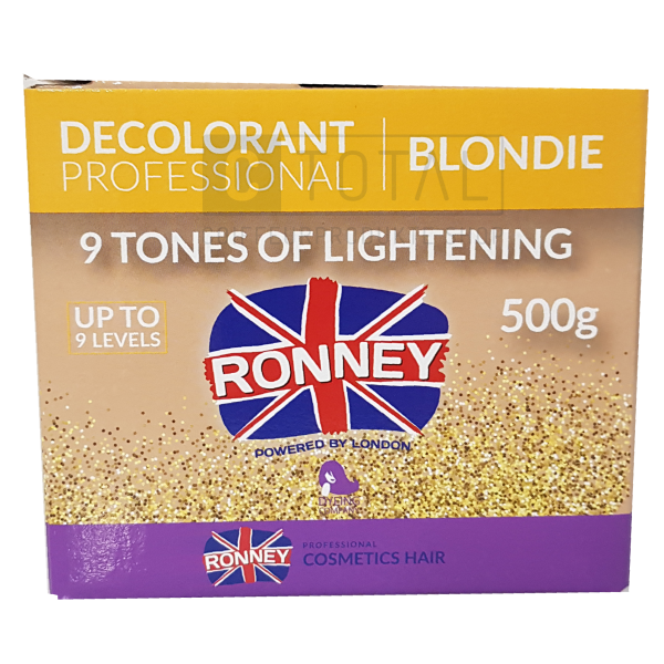 Ronney Professional Blondie 9 Tones of Lightening Dust Free Aufheller Pulver 500g