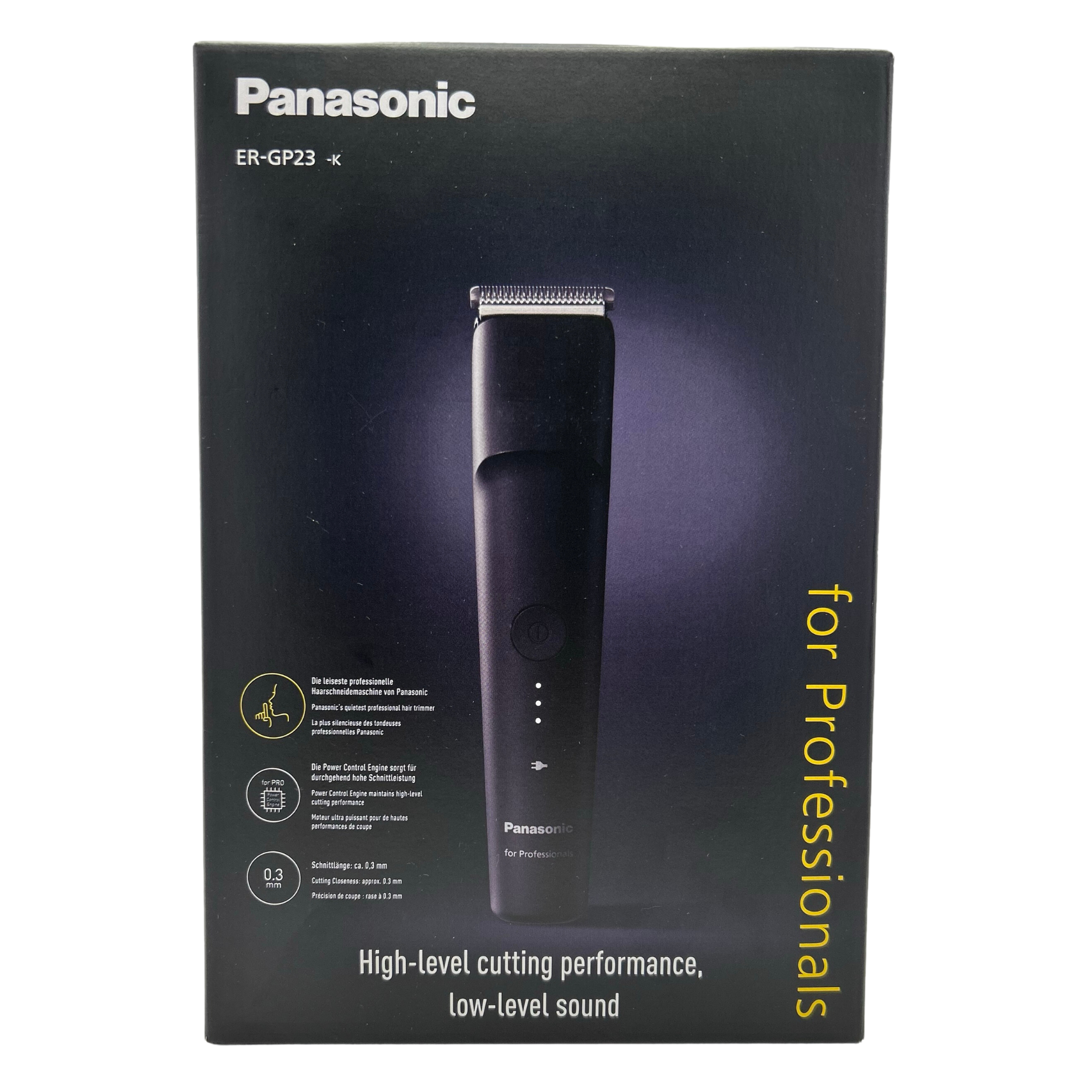 Panasonic Tondeuse à cheveux professionnelle ER-GP84 Gold
