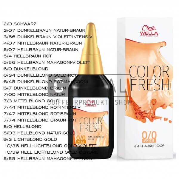 Wella Color Fresh tinting liquid