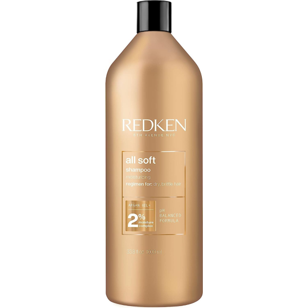 Redken All Soft Shampoo - 1000 ml