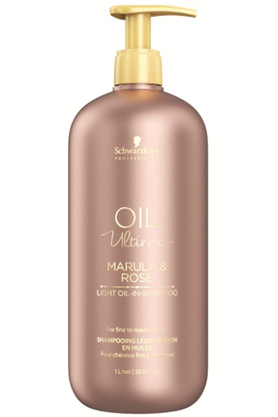 Schwarzkopf Professional OIL ULTIME Marula & Rose Shampooing Léger à L'huile