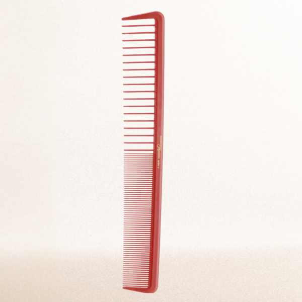 Hercules Sägemann Pettine da Taglio Antistatic - Rosso - 19.1 cm - 7 1/2" - C8