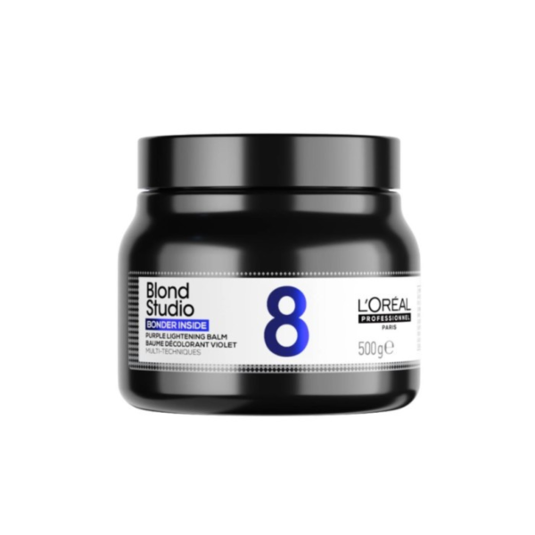 L'Oreal Professional Blond Studio Bonder Inside 8T Purple Lightening Balm - 500 g