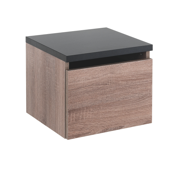 XanitaliaPro Black & Oak Floating Drawer