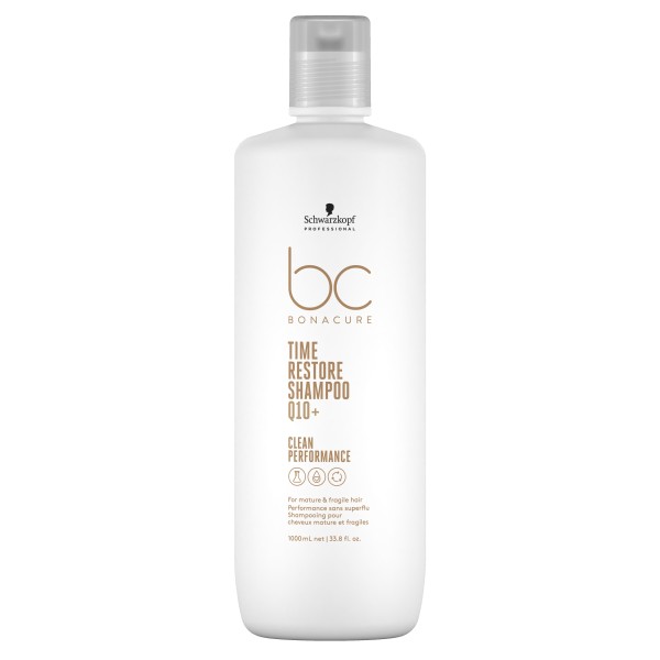 Schwarzkopf Professional BC BONACURE Time Restore Shampoo Q10+ - 1000ml
