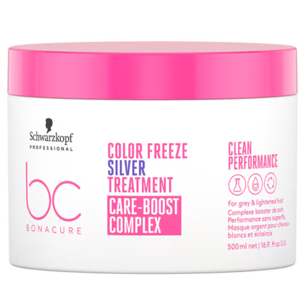Schwarzkopf Professional BC Bonacure Care-Boost Color Freeze Silver Treatment 500 ml