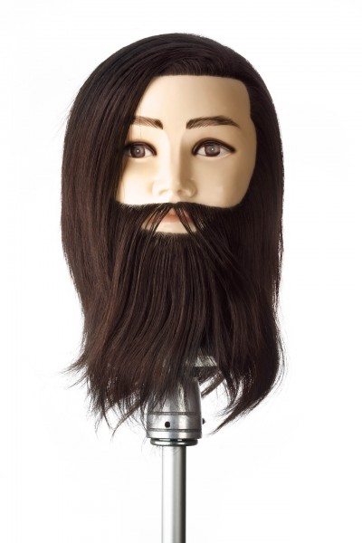 Men Beard & Hair Head Mannequin