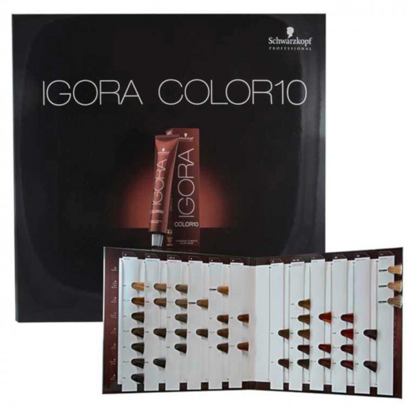 Schwarzkopf Professional IGORA COLOR10 Color Chart
