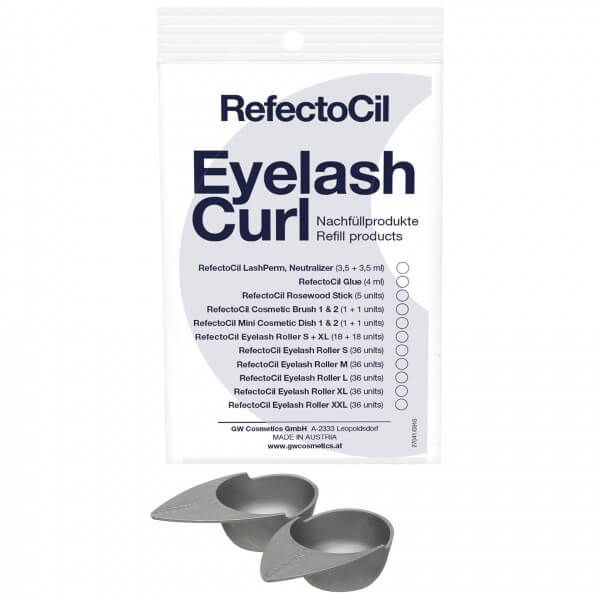 RefectoCil Eyelash Curl Refill Mini Cosmetic dishes