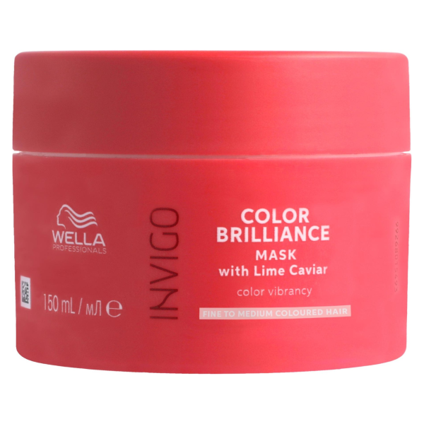 Wella Invigo Color Brilliance Mask Cheveux Fins à Moyennement Colorés - 150 ml
