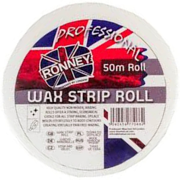 Ronney Professional Wachsstreifen Rolle 7cm x 50m