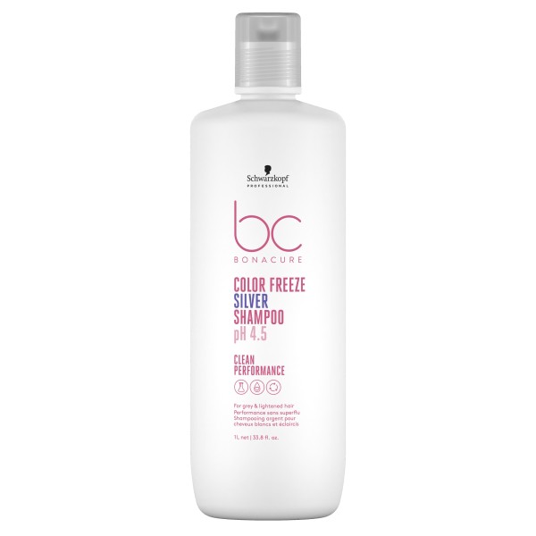 Schwarzkopf Professional BC Bonacure Color Freeze Silver Shampoo - 1000 ml
