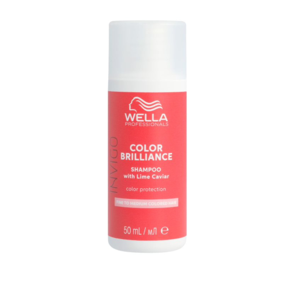 Wella Invigo Color Brillance Shampoo Cheveux Fins à Moyennement Colorés 50 ml