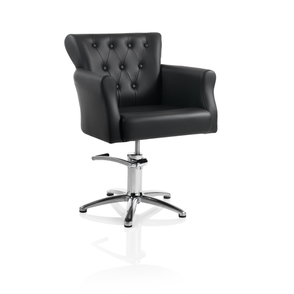 XanitaliaPro Hair Throne Poltrona da Parrucchiere Base a Stella
