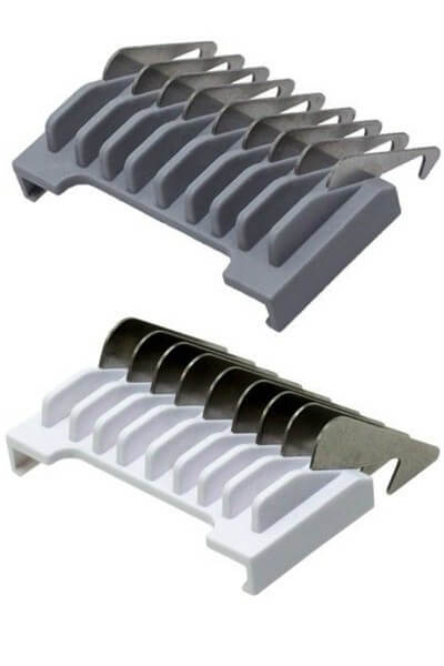 ERMILA Edelstahl Aufschiebekamm Set (1,5 / 4,5 mm)