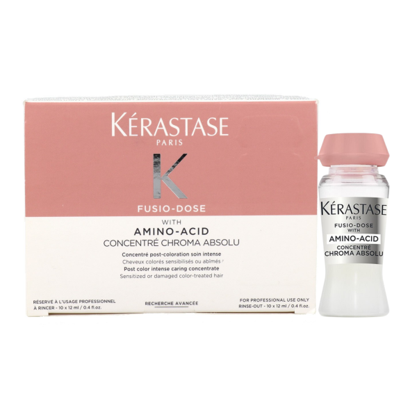 Kérastase Fusio Dose Chroma Absolute Concentrate Mit Amino Acid - 10 x 12 ml