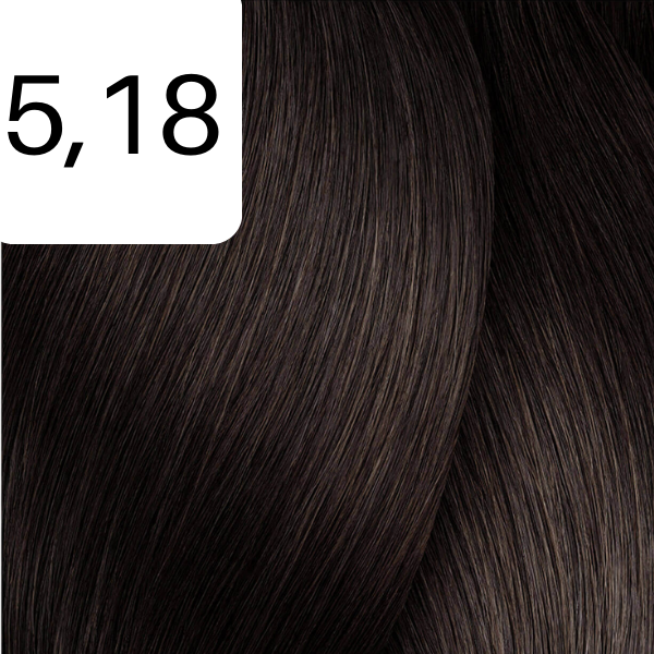 L'Oréal Professionnel Majirel Cool Cover Hair Color - 50 ml > 5,18 Hellbraun Asch Mokka