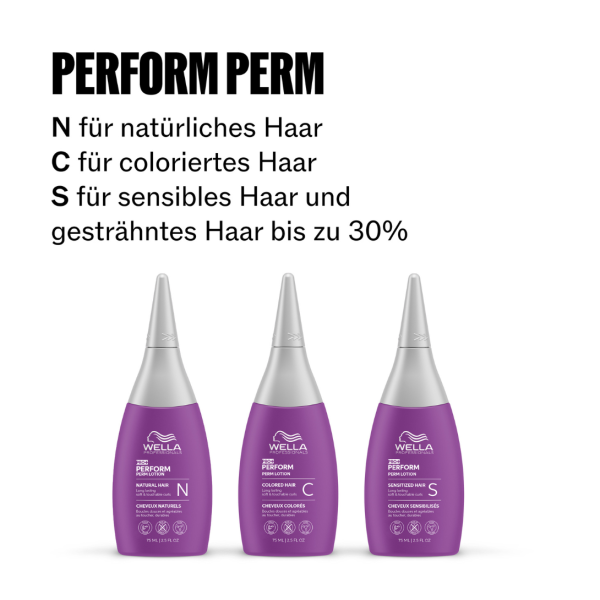 Wella Pro+ Perform Perm Lotion