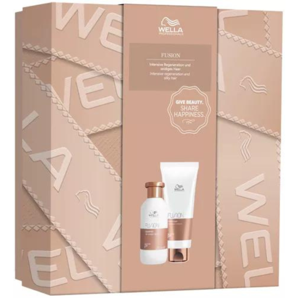 Wella Professionals Fusion Duo Satz: Shampoo, & Conditioner - 250 ml + 200 ml