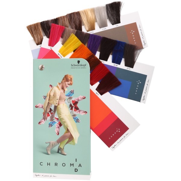 Schwarzkopf Professional CHROMA ID Color Card - Compact Version