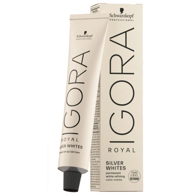 Schwarzkopf Professional IGORA ROYAL Silverwhites Permanent White Refining