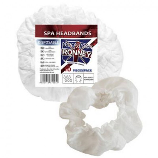 Ronney Professional Einweg Spa Stirnband 10 Stück