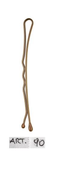 XanitaliaPro RECORD LIFE Bobby Pins Gewellt - blond & pvc card 20 pz