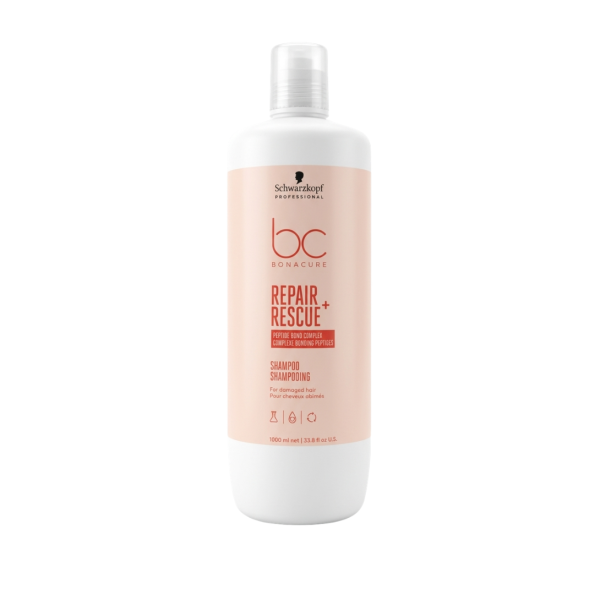 Schwarzkopf Professional BC Bonacure Repair Rescue+ Shampooing - 1000 ml