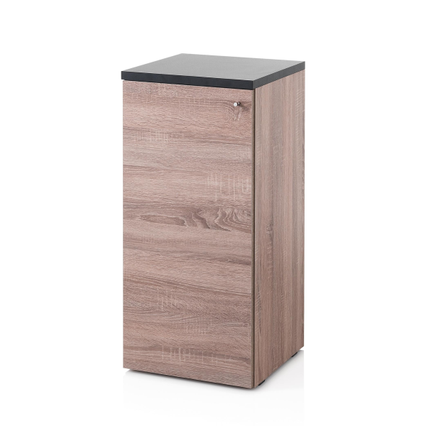 XanitaliaPro Closed Service Cabinet Black & Oak