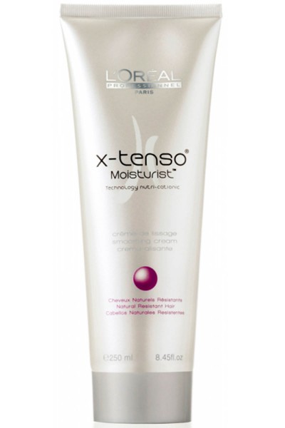 L'Oréal Professionnel X-Tenso Moisturist Smoothing Cream Natural Resistant Hair 250ml