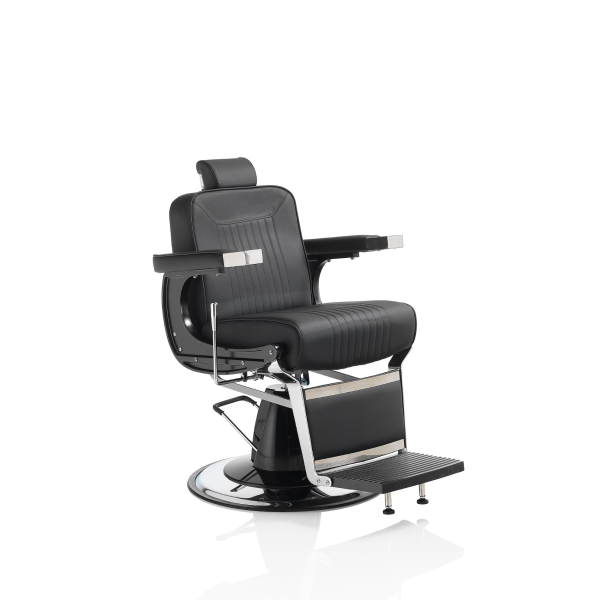 XanitaliaPro Hair Corsado Black Barber Chair