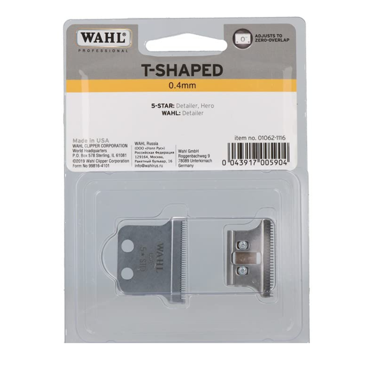 Wahl T-Shaped Scherkopf Detailer , Hero